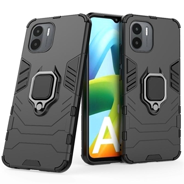 Capa Híbrida com Suporte de Anel para Realme GT Neo2 - Preto