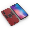 Bolsa Híbrida Xiaomi Mi 9 com Suporte Anel - Vermelha