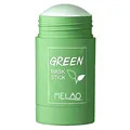 Máscara Hidratante com Chá Verde de Cuidado Facial - Verde
