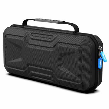 IPEGA PG-P5P13 Para PlayStation Portal Bolsa rígida em EVA com fecho de correr Bolsa de armazenamento de viagem para consola portátil