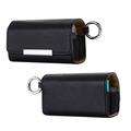 Estojo em pele para cigarros electrónicos IQOS 3/3 DUO - Preto