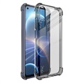 Capa de TPU Imak Anti-scratch para HTC Desire 22 Pro - Preto / Transparente