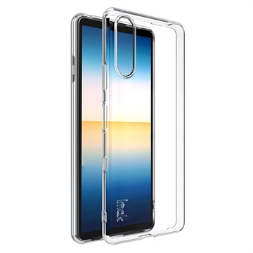 Capa de TPU Imak UX-5 para Sony Xperia 10 III, Xperia 10 III Lite - Transparente