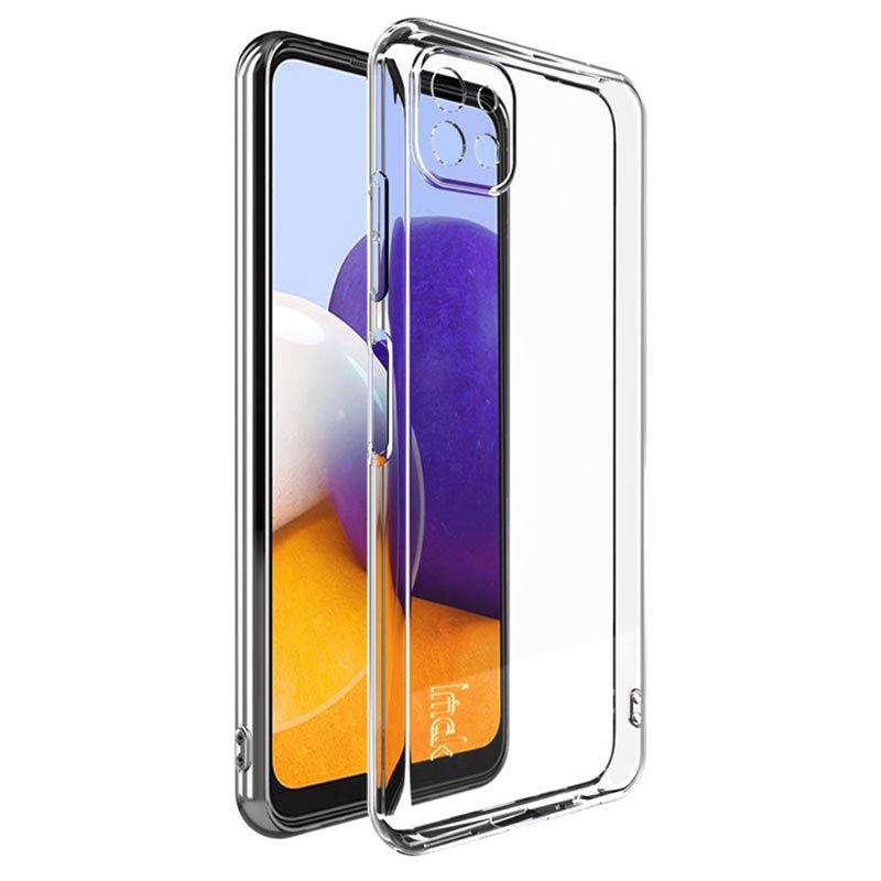 Capa de TPU Imak UX-5 para Samsung Galaxy A22 5G, Galaxy F42 5G -  Transparente