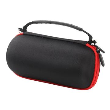 JBL Flip 7 Bolsa de transporte / armazenamento em EVA à prova de choque com alça - Vermelho / Preto