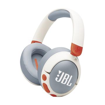 JBL JR470NC Auscultadores sem fios para crianças - Branco / Cinzento / Cor-de-Laranja