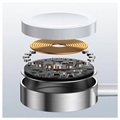 Cabo de Carregamento Magnético Joyroom S-IW003S para Apple Watch - 0.3m - Branco