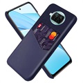 Bolsa KSQ com Compartimento para Cartão para Xiaomi Mi 10T Lite 5G - Azul