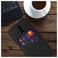 Capa com Ranhura de Cartão KSQ para OnePlus 7 Pro - Preto