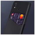 Capa com Ranhura de Cartão KSQ para Samsung Galaxy A20e - Preto