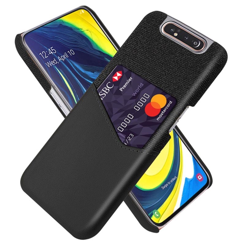 Capa com Compartimento de Cartão KSQ para Samsung Galaxy A80