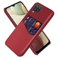 Capa KSQ para Samsung Galaxy A12 - Vermelho