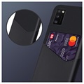 Capa com Slot para Cartões KSQ para Samsung Galaxy A41 - Preto