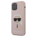 Capa em Silicone Karl Lagerfeld para iPhone 12/12 Pro