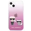 Capa Híbrida Karl Lagerfeld Karl & Choupette para iPhone 13
