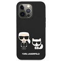 Capa em Silicone Karl Lagerfeld Karl & Choupette para iPhone 13 Pro