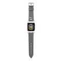 Bracelete Karl Lagerfeld Karl Head para Apple Watch 7/SE/6/5/4/3/2/1 - 45mm/44mm/42mm - Prateado