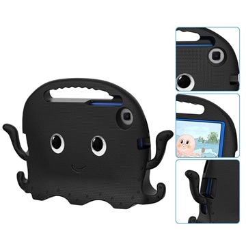 Capa Infantil à Prova de Choques para Samsung Galaxy Tab A7 Lite - Preto