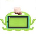 Capa Infantil à Prova de Choques para Samsung Galaxy Tab A7 Lite - Verde