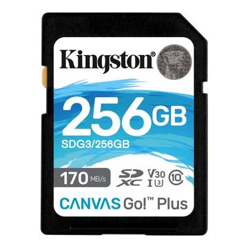Cartão de memória microSDXC Kingston Canvas Go! Plus microSDXC da Kingston SDG3/256GB