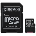 Cartão de Memória MicroSDXC Kingston Canvas Select SDCS/64GB - 64GB