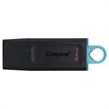 Pen USB Kingston DataTraveler Exodia - 64GB - Verde-Azulado / Preto