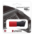 Pen USB 3.2 Kingston DataTraveler Exodia M - 128GB - Vermelho