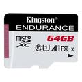 Cartão de memória microSDXC de alta resistência SDCE/64GB da Kingston - 64GB
