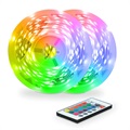 Fio RGB LED Colorido Ksix com Controlo Remoto - 2x5m