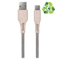 Cabo Ecológico USB-A / USB-C Ksix - 1m