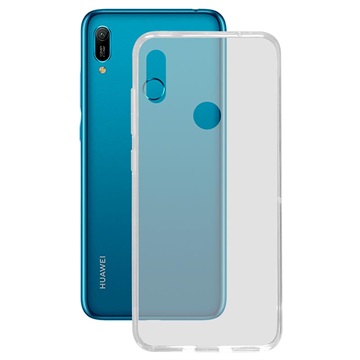 Capa de TPU Ultrafina Ksix Flex para Huawei Y6 (2019) - Transparente