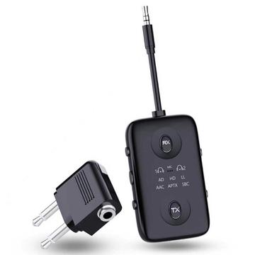 Adaptador Bluetooth LE519 para avião, carro, casa - Preto