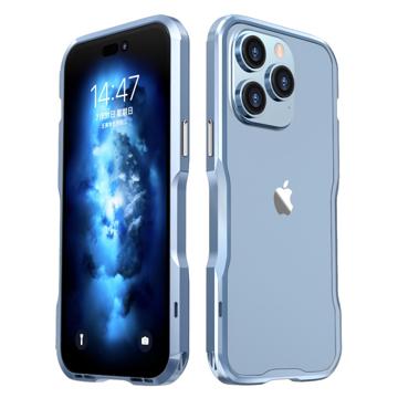 Protecção Lateral em Metal Luphie Safe Lock para iPhone 14 Pro Max - Azul