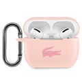 Capa de Silicone Líquido Lacoste para AirPods Pro - Cor-de-Rosa