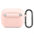 Capa de Silicone Líquido Lacoste para AirPods Pro - Cor-de-Rosa