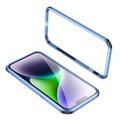 Protecção Lateral de Metal Le-Lock Series para iPhone 14 - Azul