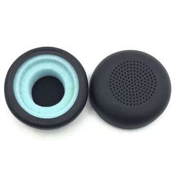 Almofadas de espuma com memória em pele para auriculares Plantronics Blackwire C5220/C5210/C7225 - Almofadas de substituição