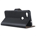 Bolsa tipo Carteira de Couro com Suporte Google Pixel 3a XL - Preto