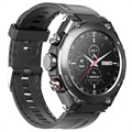 Smartwatch Lemfo T92 com Auriculares TWS - iOS/Android - Preto