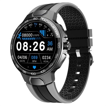 Smartwatch Desportivo à Prova de Água Lemonda Smart E15 - Cinzento
