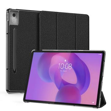 Bolsa tipo Folio Smart Tri-fold Dux Ducis Domo para Lenovo Idea Tab Pro - Preto