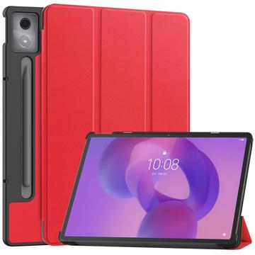 Capa Smart Folio Série Tri-Fold para Lenovo Idea Tab Pro - Vermelho