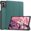 Bolsa Fólio Inteligente Tri-Fold para Lenovo Legion Y700 (2023), Legion Tab - Verde