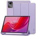 Capa dobrável com três dobras para caneta Tech-Protect SmartCase para Lenovo Tab M11 - Violeta