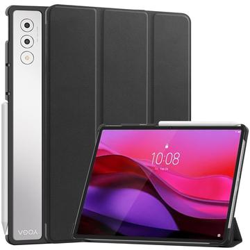 Bolsa Fólio Inteligente Tri-Fold para Lenovo Yoga Tab Plus - Preto