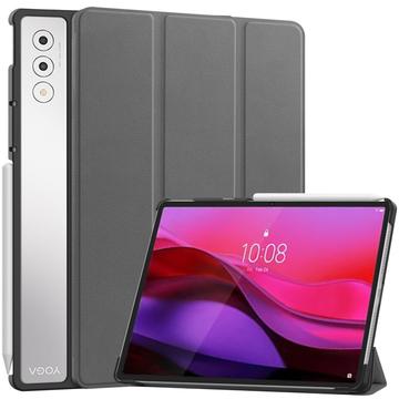 Bolsa Fólio Inteligente Tri-Fold para Lenovo Yoga Tab Plus
