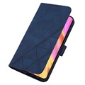 Bolsa Tipo Carteira Line para Samsung Galaxy S20 FE - Azul