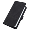 Bolsa Tipo Carteira Line para Samsung Galaxy S22 5G - Preto
