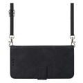 Bolsa tipo Carteira Line para Samsung Galaxy S22 Ultra 5G - Preto