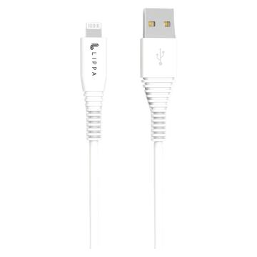Cabo USB-A / Lightning Lippa 12W - 1m - Branco